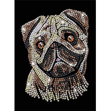 Kit creativ Sequin Art - Sequin Art, Pug