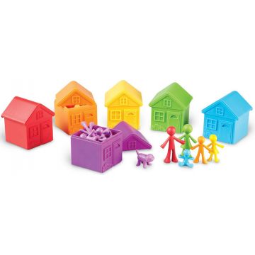 Learning Resources Set de joc pentru sortarea pentru copii - Familie