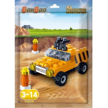 Mini set de construcții BanBao - Camion de construcții, 39 piese