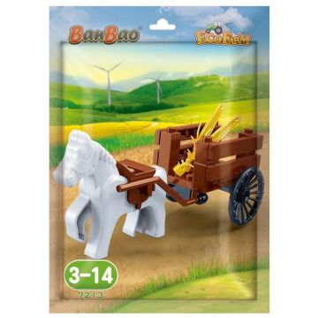 Mini set de construcții BanBao - ham de cai, 27 de piese