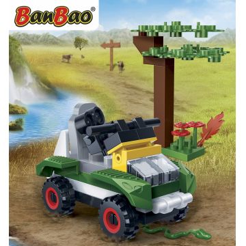 Mini set de construcții BanBao - Safari, 40 de piese