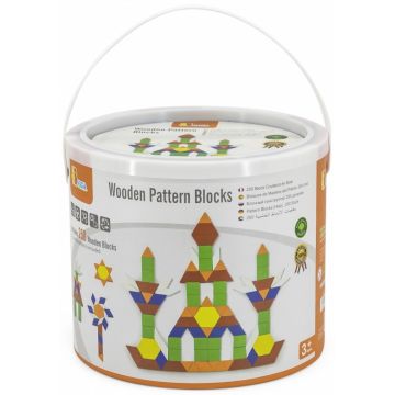 Mozaic din lemn Viga, 250 de piese