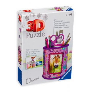 Puzzle 3D Ravensburger din 54 de piese - Cai, mini