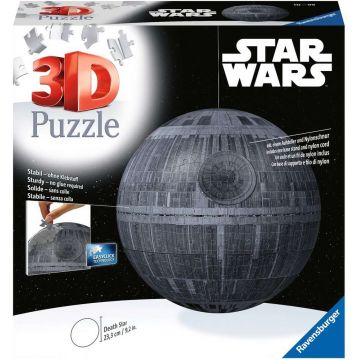 Puzzle 3D Ravensburger din 540 de piese - Războiul Stelelor: Steaua Morții