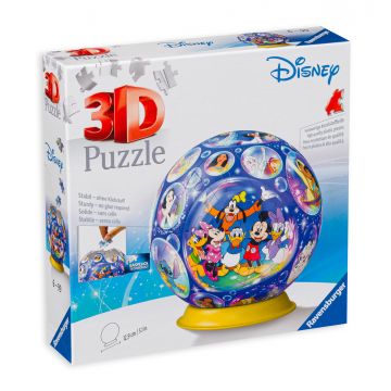 Puzzle 3D Ravensburger din 72 de piese - Personajele Disney