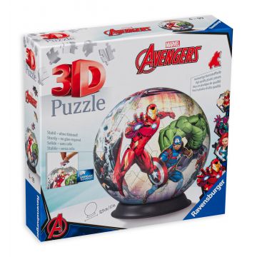 Puzzle 3D Ravensburger din 72 de piese - Răzbunătorii