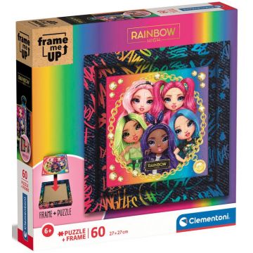 Puzzle Clementoni din 60 de piese - The Rainbow Girls