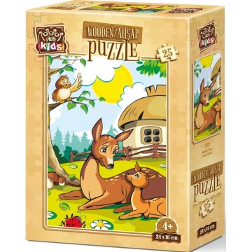 Puzzle din lemn Ravensburger din 25 de piese - În natură