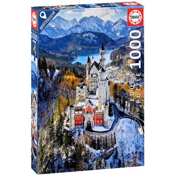 Puzzle Educa din 1000 de piese -  Castelul Neuschwanstein
