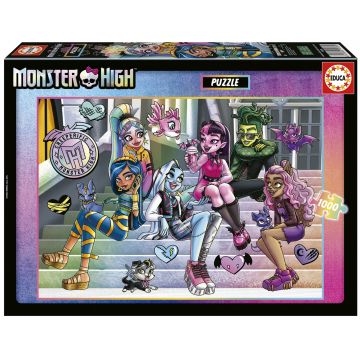 Puzzle Educa din 1000 de piese - Monster High