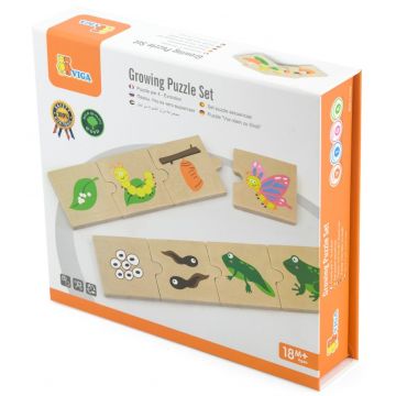Puzzle educațional Viga - Creșterea și dezvoltarea speciilor
