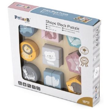 Puzzle educațional Viga - Polar B, Animale