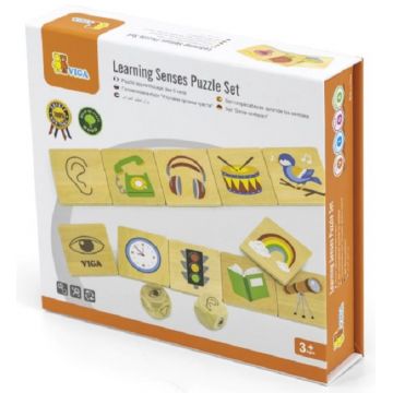 Puzzle educațional Viga - Un joc cu simțuri