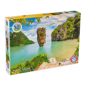 Puzzle Eurographics din 1000 de piese - Golful Pang Nga Bay