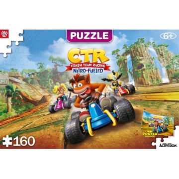 Puzzle Good Loot din 160 de piese - Crash Team Racing Nitro-Fueled
