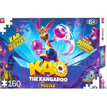 Puzzle Good Loot din 160 de piese - Kao The Kangaroo: Kao s-a întors