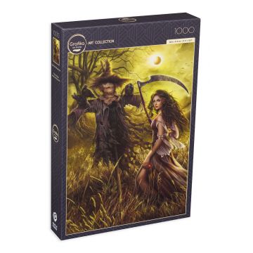 Puzzle Grafika din 1000 de piese - Câmpul de porumb