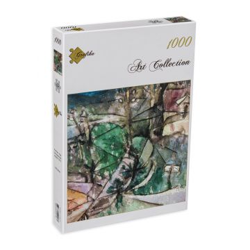Puzzle Grafika din 1000 de piese - Electric Pillars