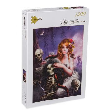 Puzzle Grafika din 1500 de piese - Amintește-ți că ești muritor