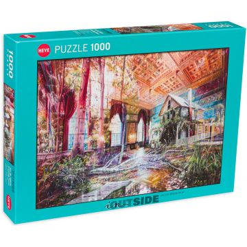 Puzzle Heye din 1000 de piese - Clădirea magică