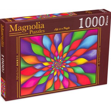 Puzzle Magnolia din 1000 de piese - Culori