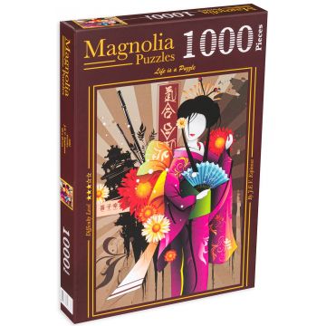Puzzle Magnolia din 1000 de piese - Gheişă