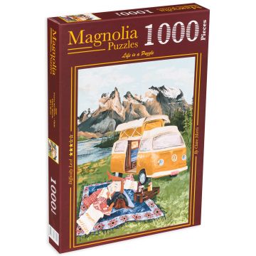 Puzzle Magnolia din 1000 de piese - În natură