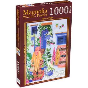 Puzzle Magnolia din 1000 de piese - Maroc