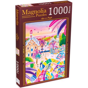 Puzzle Magnolia din 1000 de piese - Park Güell