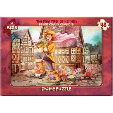 Puzzle pentru copii Art Puzzle din 48 de piese - Cimpoier din Hamelin