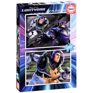 Puzzle pentru copii Educa din 2 x 48 de piese - An-lumină