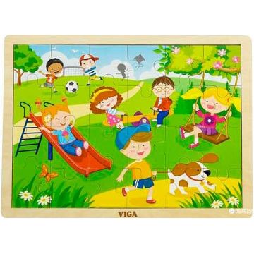 Puzzle pentru copii Viga - Primăvara, 24 piese
