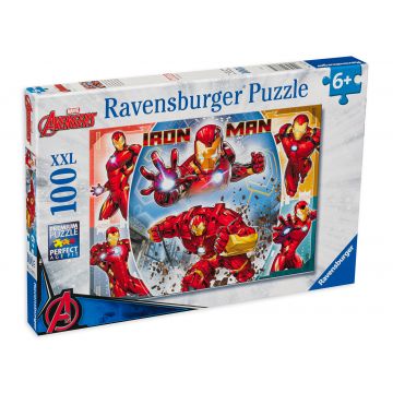Puzzle Ravensburger din 100 XXL de piese - Omul de fier