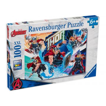 Puzzle Ravensburger din 100 XXL de piese - Thor