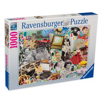 Puzzle Ravensburger din 1000 de piese - Anii '50