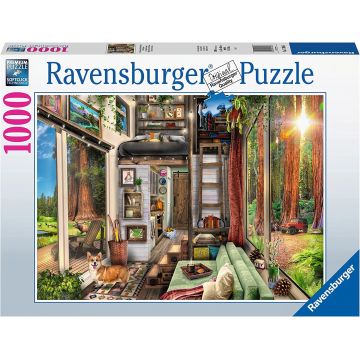 Puzzle Ravensburger din 1000 de piese - Casa mică