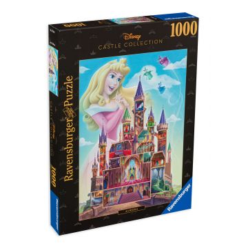 Puzzle Ravensburger din 1000 de piese - Disney: Castelul Adormitei