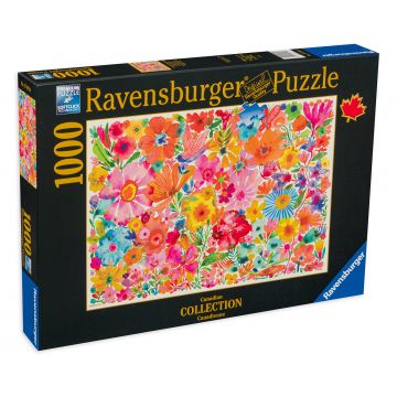 Puzzle Ravensburger din 1000 de piese - Frumoase flori