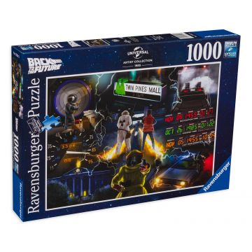 Puzzle Ravensburger din 1000 de piese - Întoarcerea în viitor