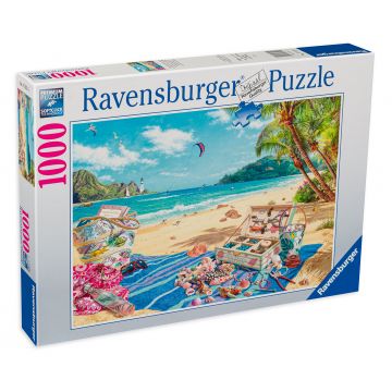 Puzzle Ravensburger din 1000 de piese - La Plajă
