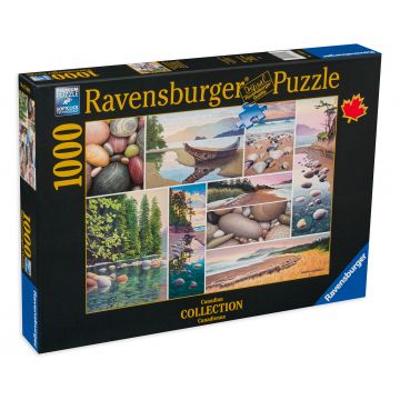 Puzzle Ravensburger din 1000 de piese - Liniștea de pe coasta de vest