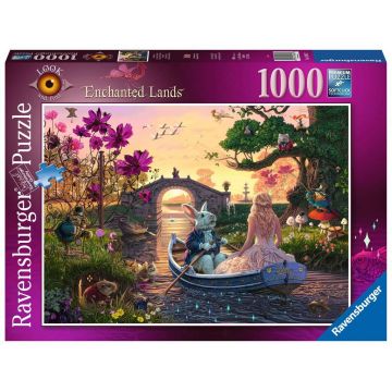Puzzle Ravensburger din 1000 de piese - Lumi fermecate