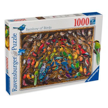 Puzzle Ravensburger din 1000 de piese - Păsările lumii
