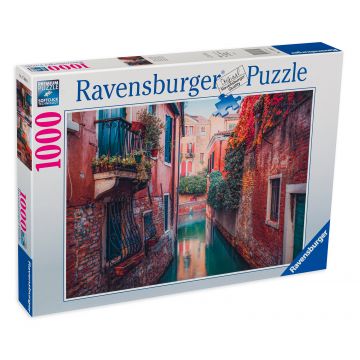 Puzzle Ravensburger din 1000 de piese - Toamna la Veneția