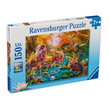 Puzzle Ravensburger din 150 XXL de piese - Dinozauri