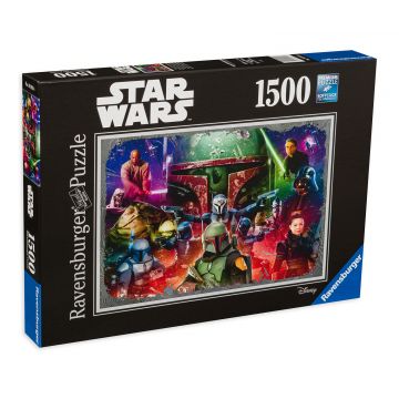 Puzzle Ravensburger din 1500 de piese - Boba Fett - Vânător de capete