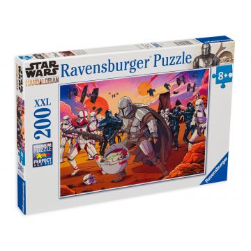 Puzzle Ravensburger din 200 XXL de piese - Mandalorianul