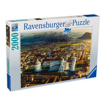 Puzzle Ravensburger din 2000 de piese - Pisa în Italia