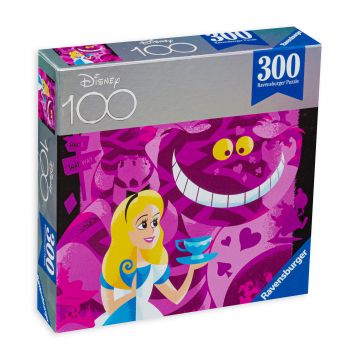 Puzzle Ravensburger din 300 XXL de piese - Alice în Țara Minunilor