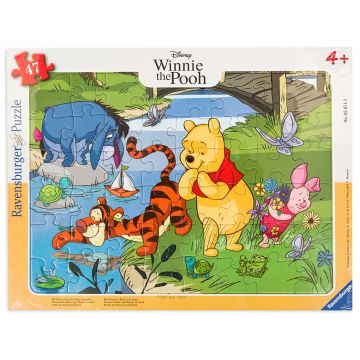 Puzzle Ravensburger din 47 de piese - Natură și prieteni din Pădurea de Afișă